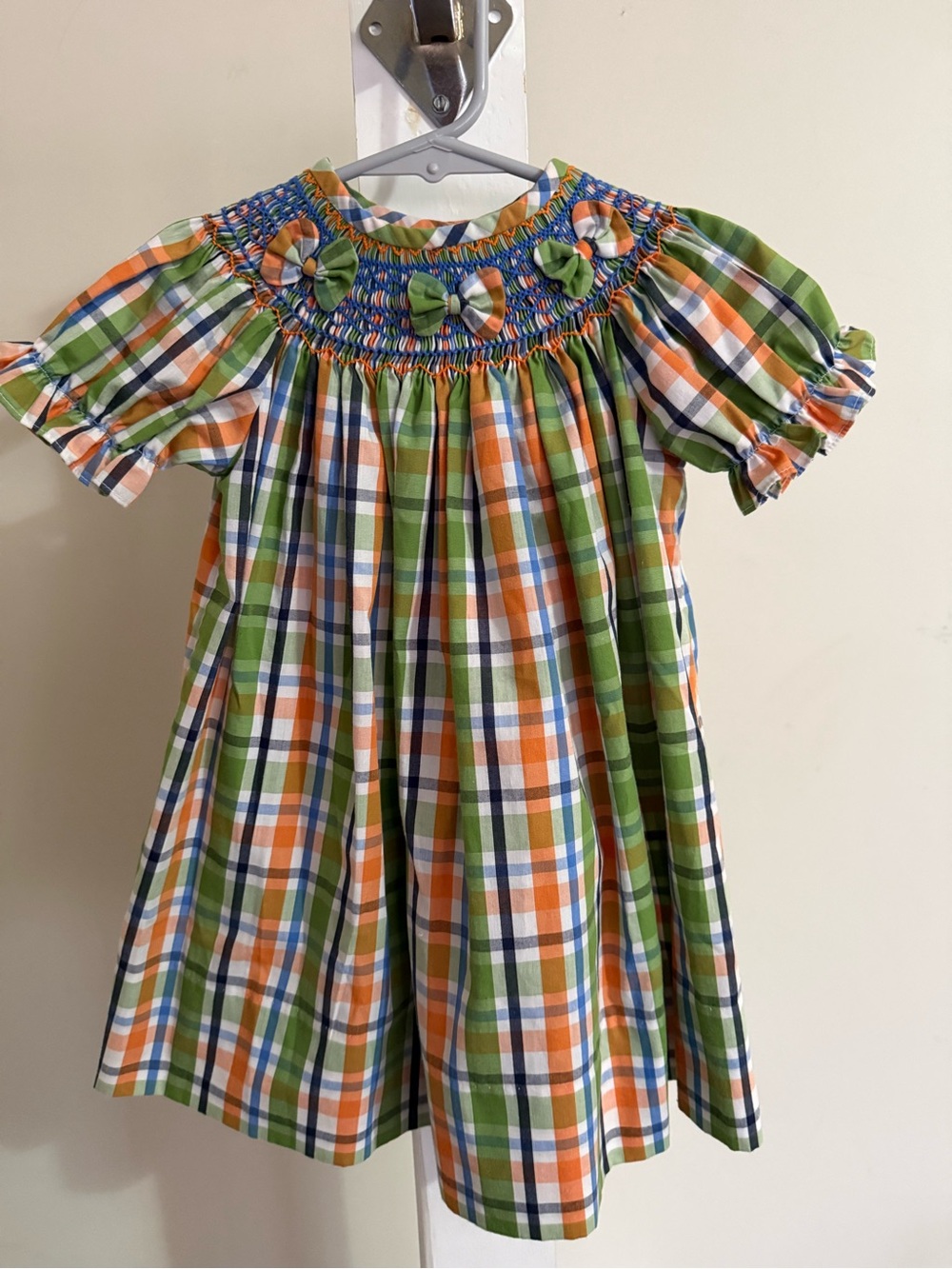 New Delaney Smocked Bishop Dress